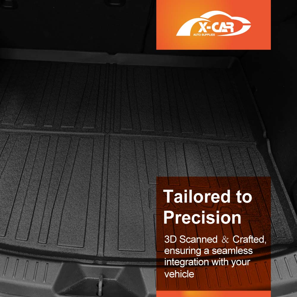 Boot Liner Set for Mazda 3 Hatchback BN BM 2014-2019 All Weather Heavy Duty Car Trunk Back Seat Protector Cargo Kick Mats