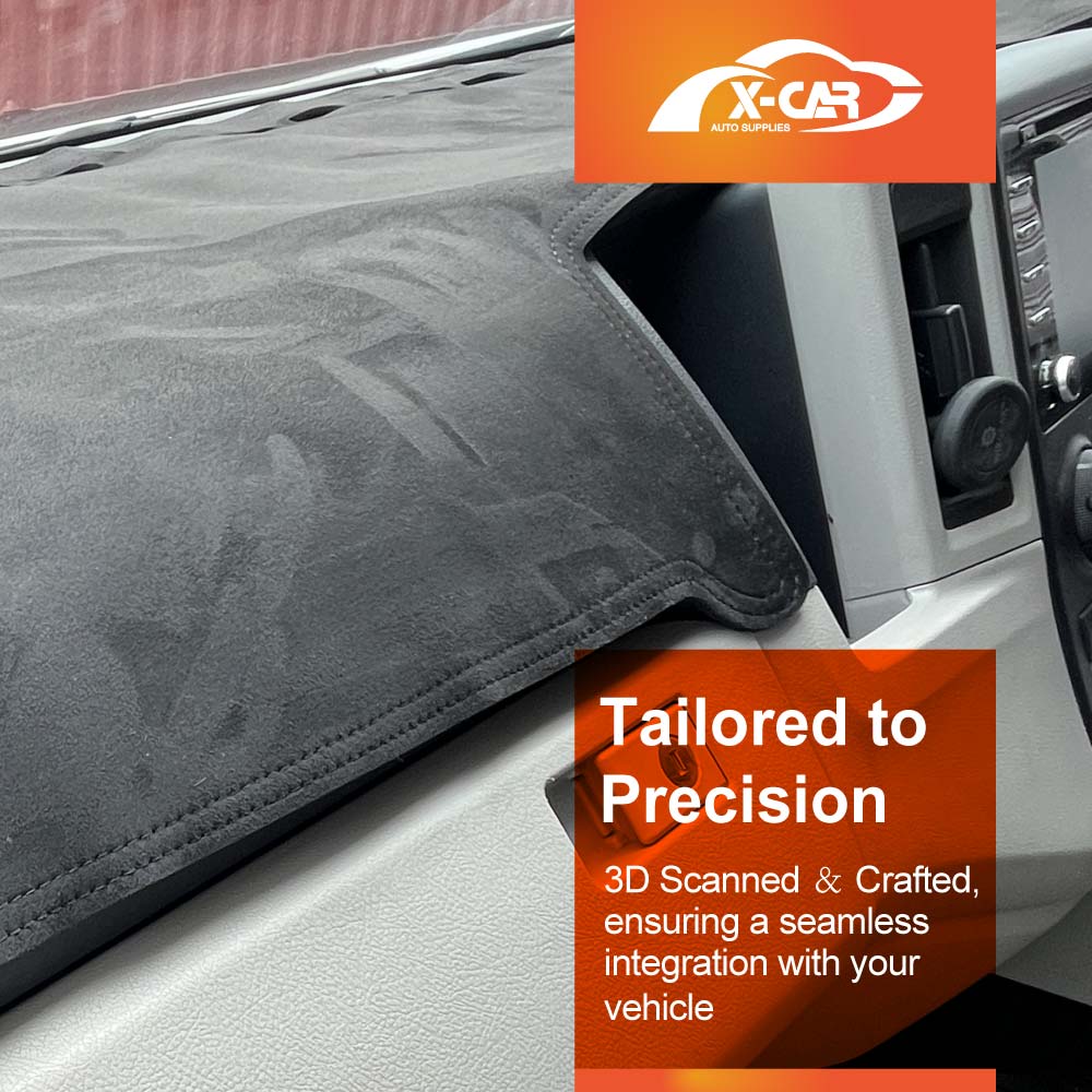 Dash Mat for Toyota HiAce Van 2019-Onwards Non-Slip Microfiber Pad Cover Interior Accessories