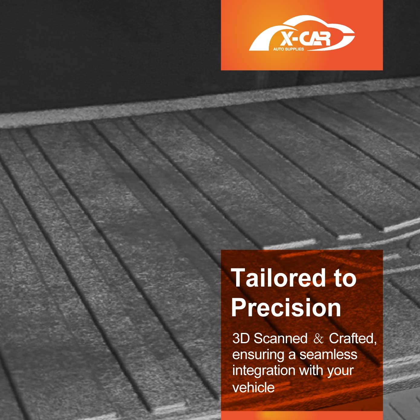 Cargo Boot Side Kick Mats for GWM Tank 300 2023-2025 Car Trunk Back Seat Protector Liner Mat