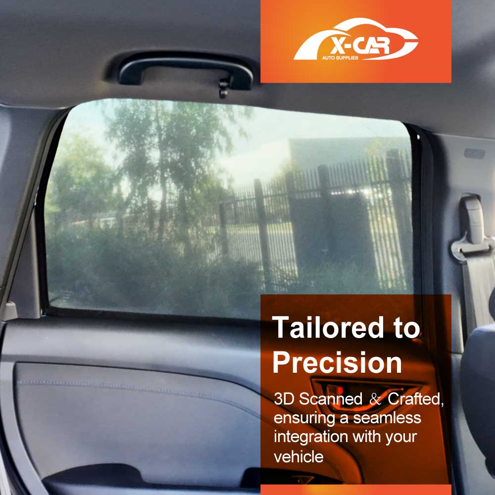 Rear Port Window Sun Shades for Subaru Forester 6th Gen 2025-Onwards Car Sun Blind Mesh