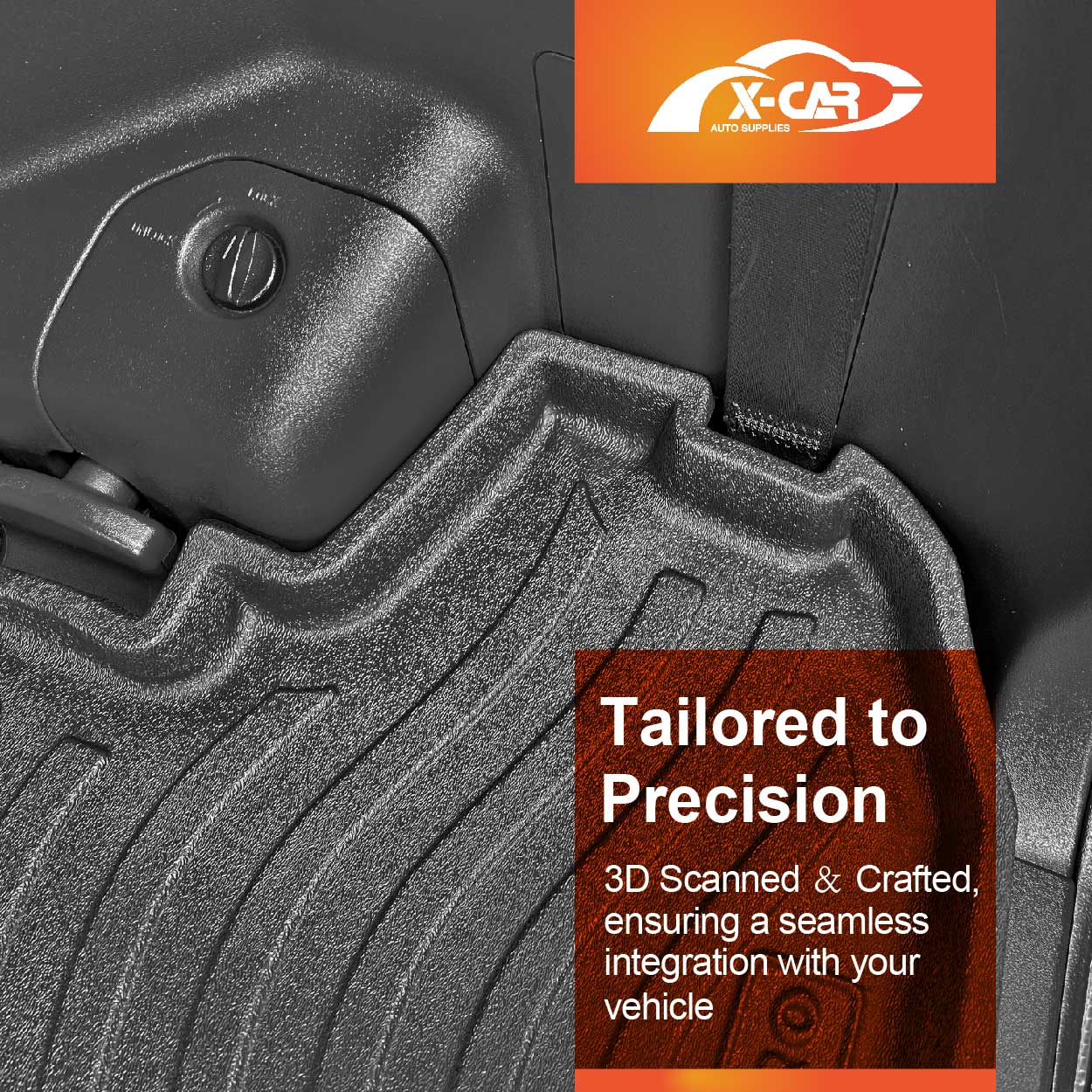 Heavy Duty Cargo Mat Boot Liner for Mitsubishi Pajero 2006 2007 2008 2009 2010 2011 2012 2013 2014 2015 2016 2017 2018 2019 2020 2021 2022