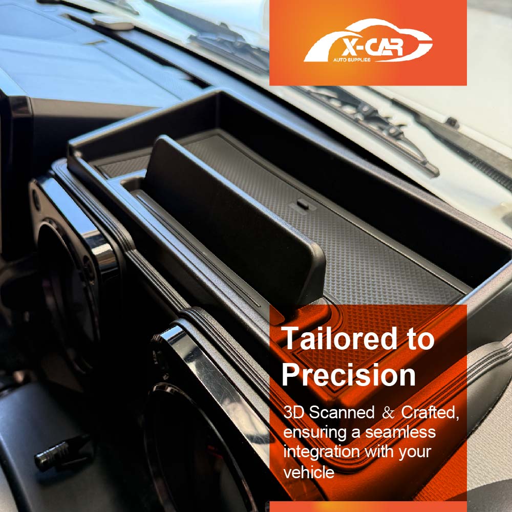 Dash Center Console Organizer for Suzuki Jimny 3-Door 2018-Onwards Dashboard Storage Box Phone Stand Tray