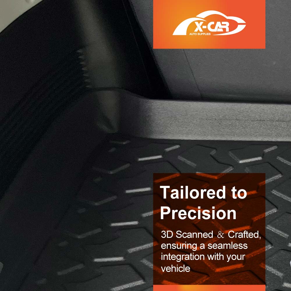 Floor Mats Boot Liner for Suzuki Jimny 3-Door Auto Transmission 2018-Onwards All Weather Heavy Duty Cargo Car Trunk Luggage Tray