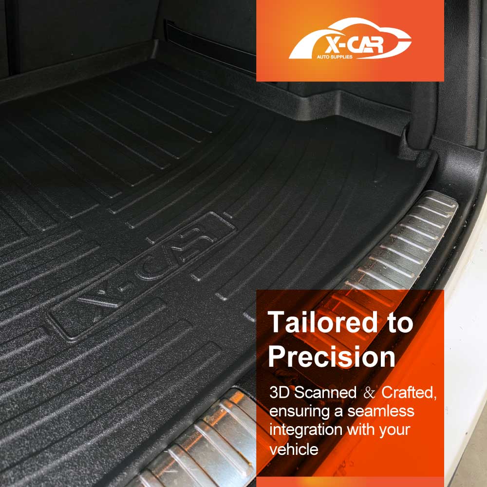 3D Floor Mats Boot Liner for BMW X3 2011-2017 F25 Series All Weather Heavy Duty Cargo Car Trunk Luggage Tray