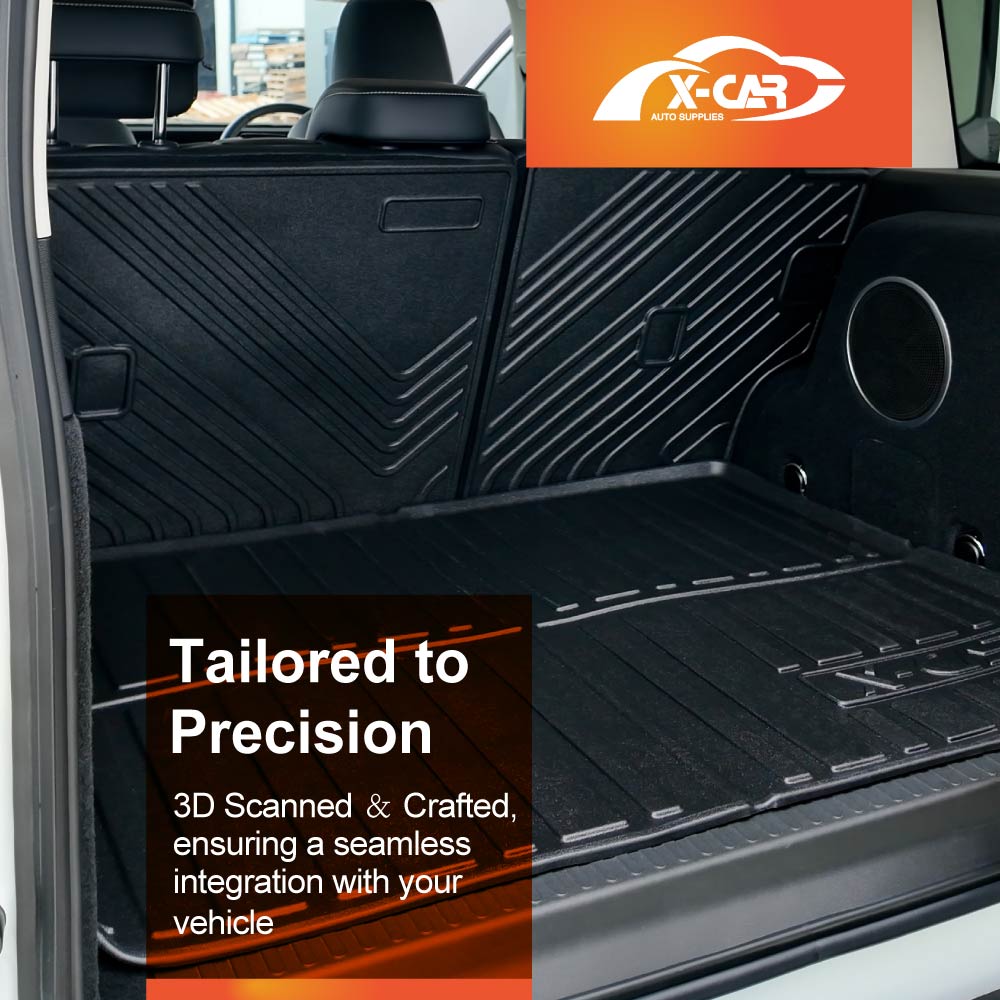3D Floor Mats Boot Liner for GWM Tank 300 Tank300 PHEV 2023-Onwards All Weather Heavy Duty Cargo Car Trunk Luggage Tray Acessories