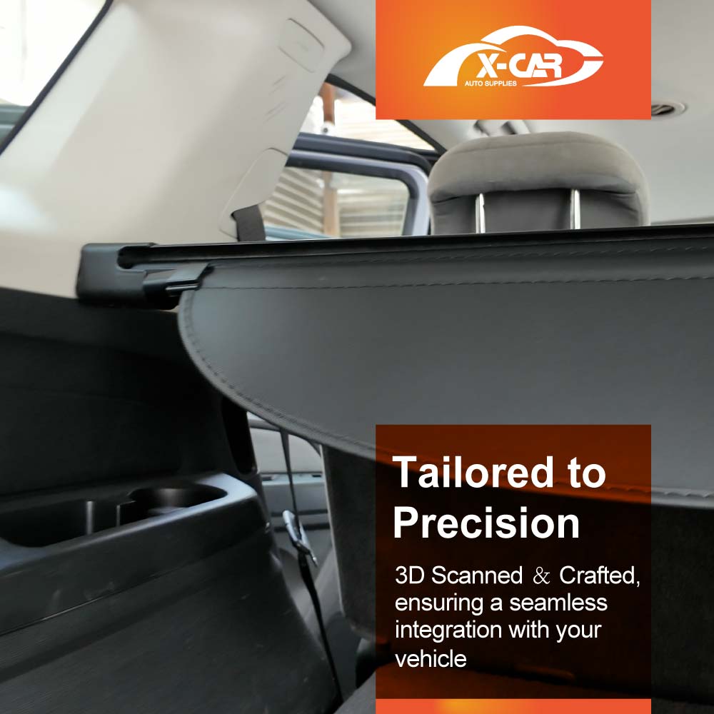 Retractable Car Trunk Shade For Isuzu MU-X MUX 2013-Onwards Rear Cargo Security Shield Luggage Cover