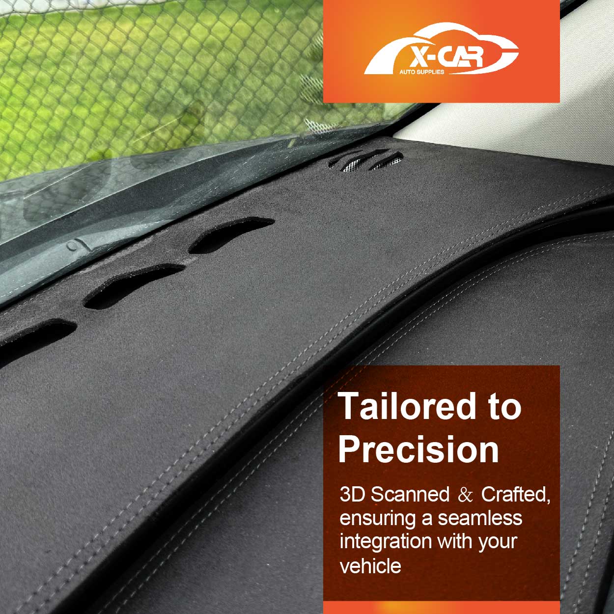 Dash Mats for Kia Carnival KA4 Series 2020-Onwards Non-Slip Microfiber Pad Cover Interior Accessories