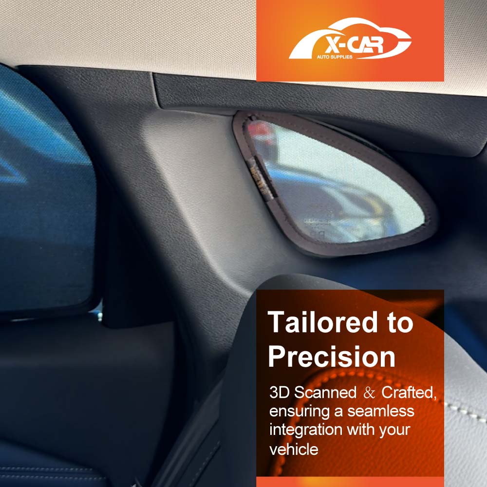 Window Sun Shades for Nissan QASHQAI J12 Series 2022-Onwards Car Custom Windscreen Shade Sun Blind Mesh