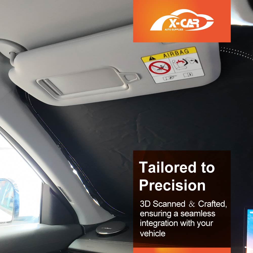 WindScreen Sun Shade for Geely Starray EM-i 2025-Onwards Blocks UV Rays Sun Visor Protector Foldable Sunshade