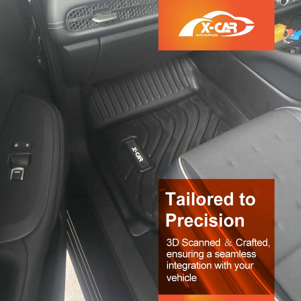 3D Floor Mats Boot Liner for Honda ZR-V ZRV 2023-Onwards All Weather Heavy Duty Cargo Car Trunk Luggage Tray