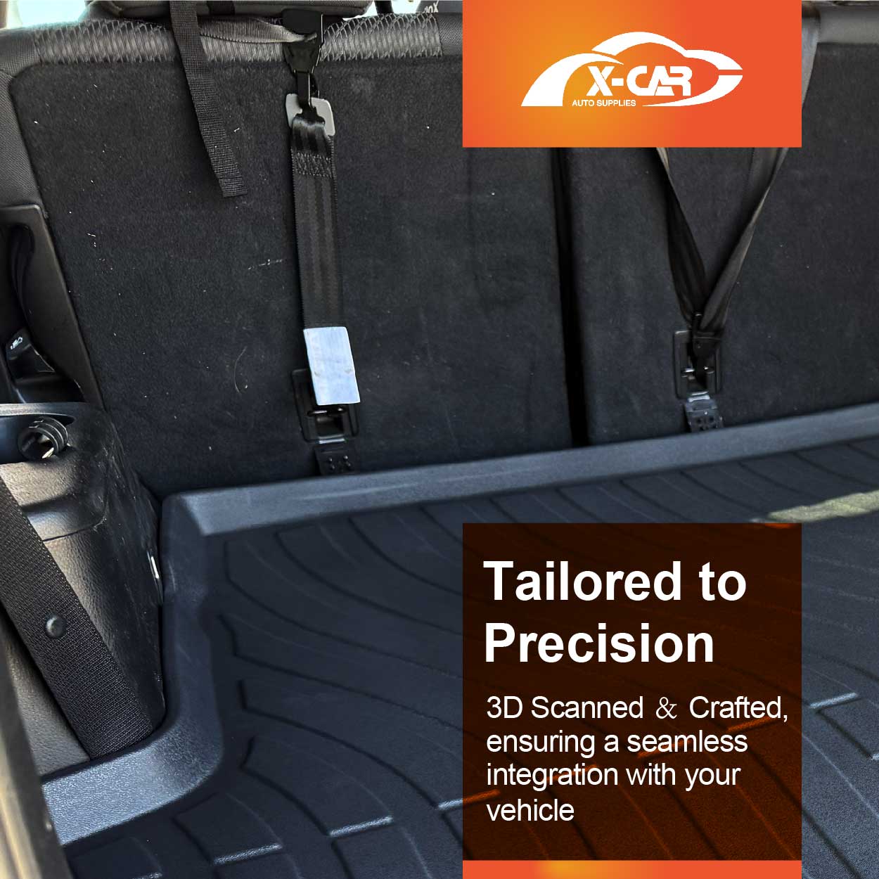 Boot Liner for Toyota Kluger 2014-2021 All Weather Heavy Duty Cargo Trunk Mat Luggage Tray Car Accessories