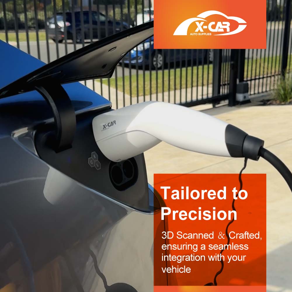Tesla Model Y L 6-Seat 2026-Onwards Type 2 Portable EV Charger 10 Amp 2.4KW AU Plug 5 Meters