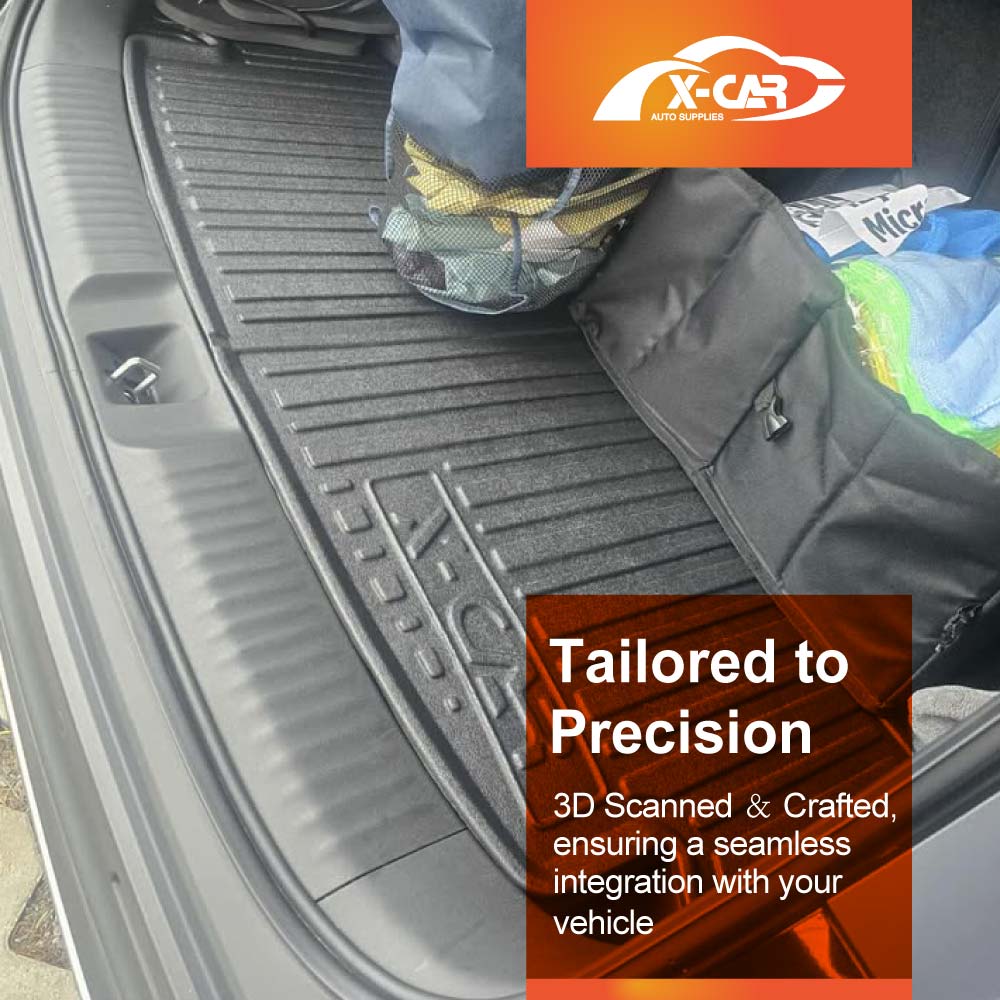 3D Floor Mats Boot Liner for Honda ZR-V ZRV 2023-Onwards All Weather Heavy Duty Cargo Car Trunk Luggage Tray