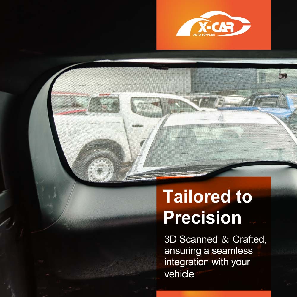 Rear Windscreen Sun Shade for Ford Everest 2015-2022 Car Custom Wind Screen Sun Blind Mesh