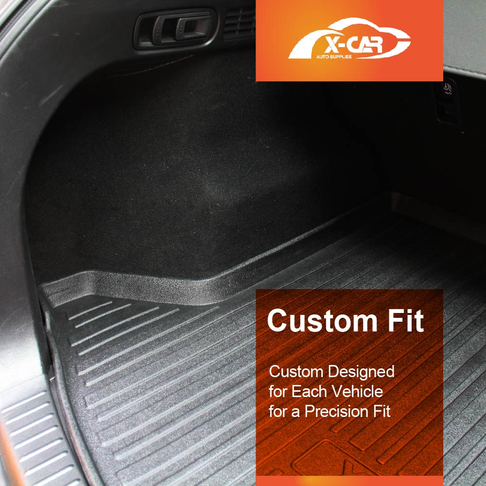 Boot Liner Back Seat Protector for Mazda CX5 CX-5 2017-2025 All Weather Heavy Duty Cargo Car Trunk Kick Mats