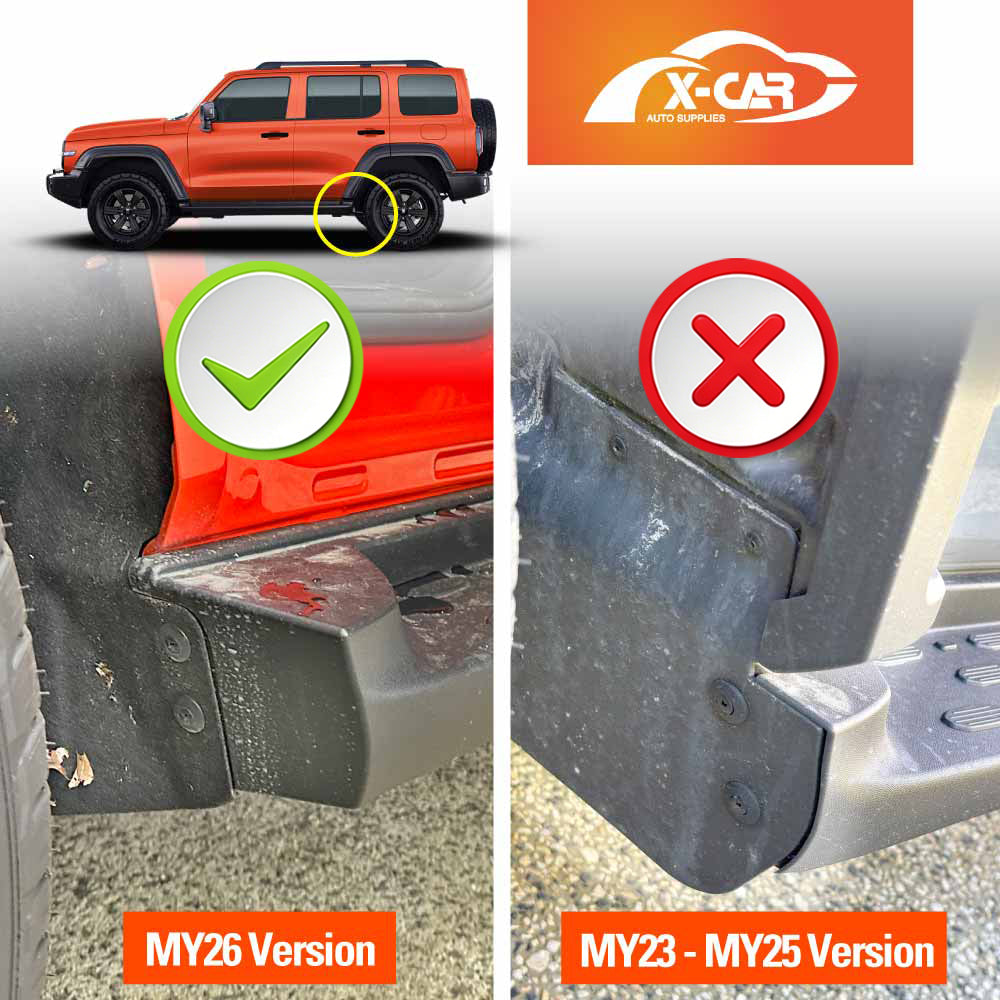 Mud Flaps Combo Set for GWM Tank 300 Tank300 2026-Onwards Non-PHEV Rear Door Splash Guards Mudguards Fender Car Accessories