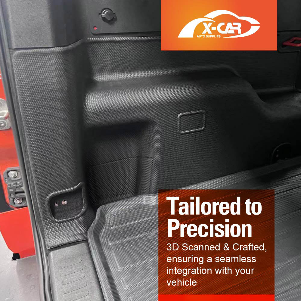 Boot Side Protector Mats for GWM Tank 300 Tank300 2023-Onwards Rear Trunk Side Cover Interior Accessories