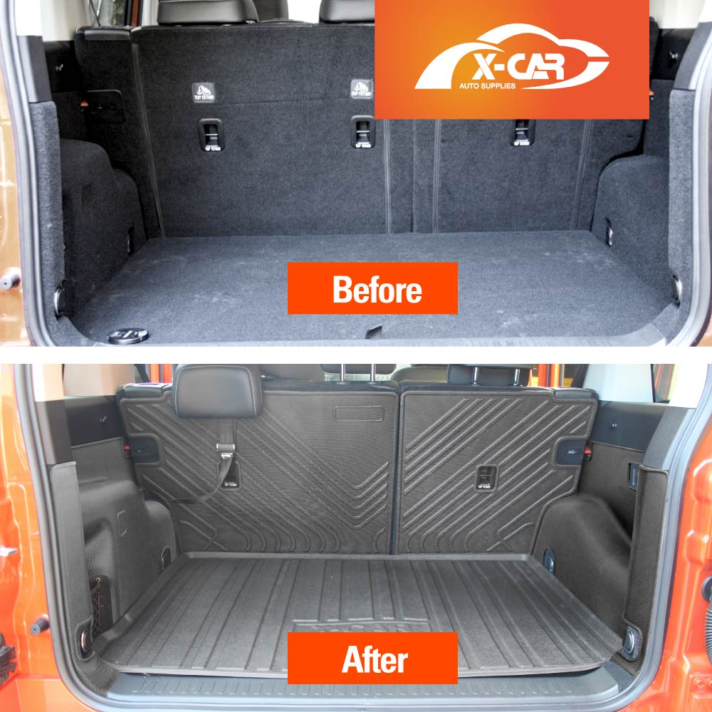 Cargo Boot Side Kick Mats for GWM Tank 300 Tank300 2023-Onwards Car Trunk Back Seat Protector Liner Mat