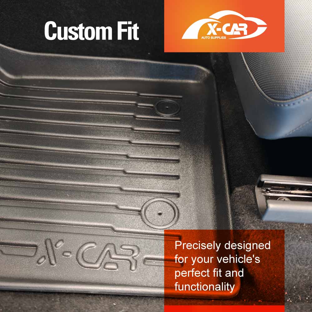 Floor Mats Boot Liners Set for Tesla Model Y L 6-Seat 2026-Onwards All Weather Front Toolbox Cargo Car Trunk Cover Luggage Tray