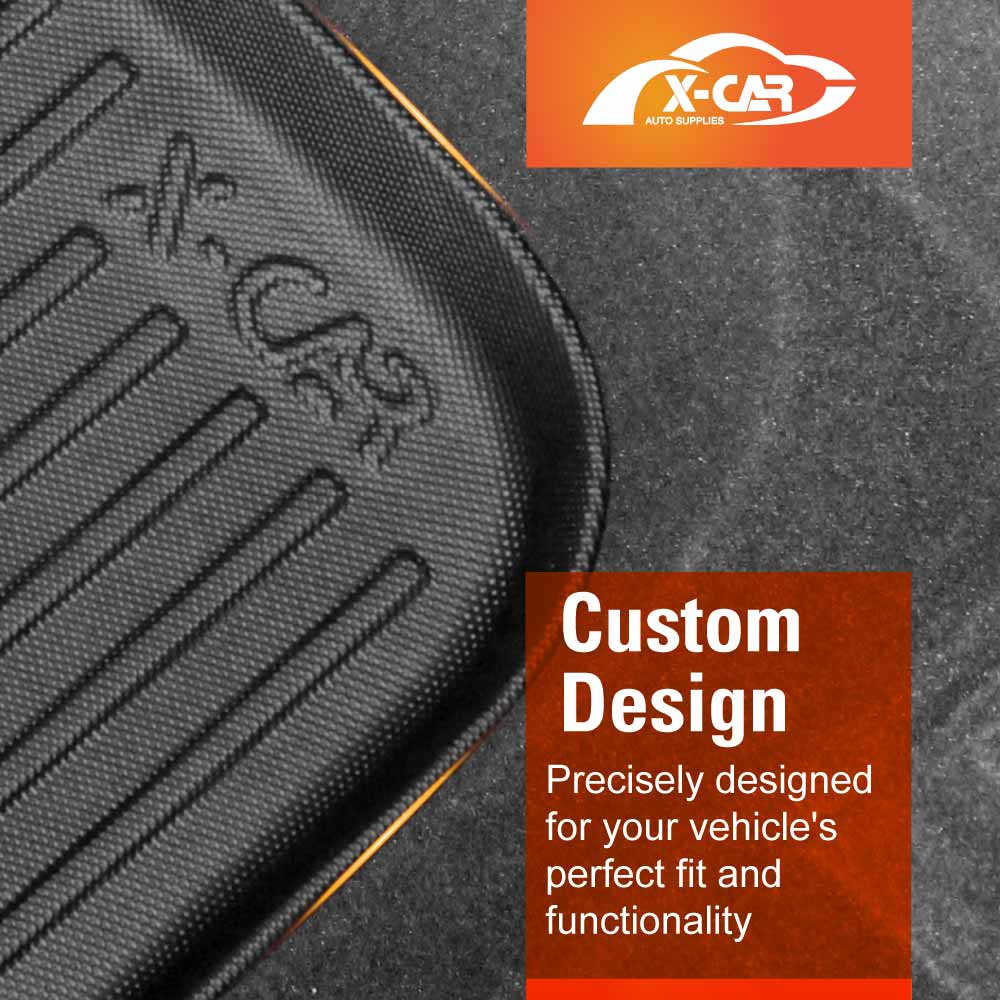 Interior Boot Liners Set for Tesla Model Y L 6-Seat 2026-Onwards All Weather Front Toolbox Cargo Car Trunk Mats Cover Luggage Tray