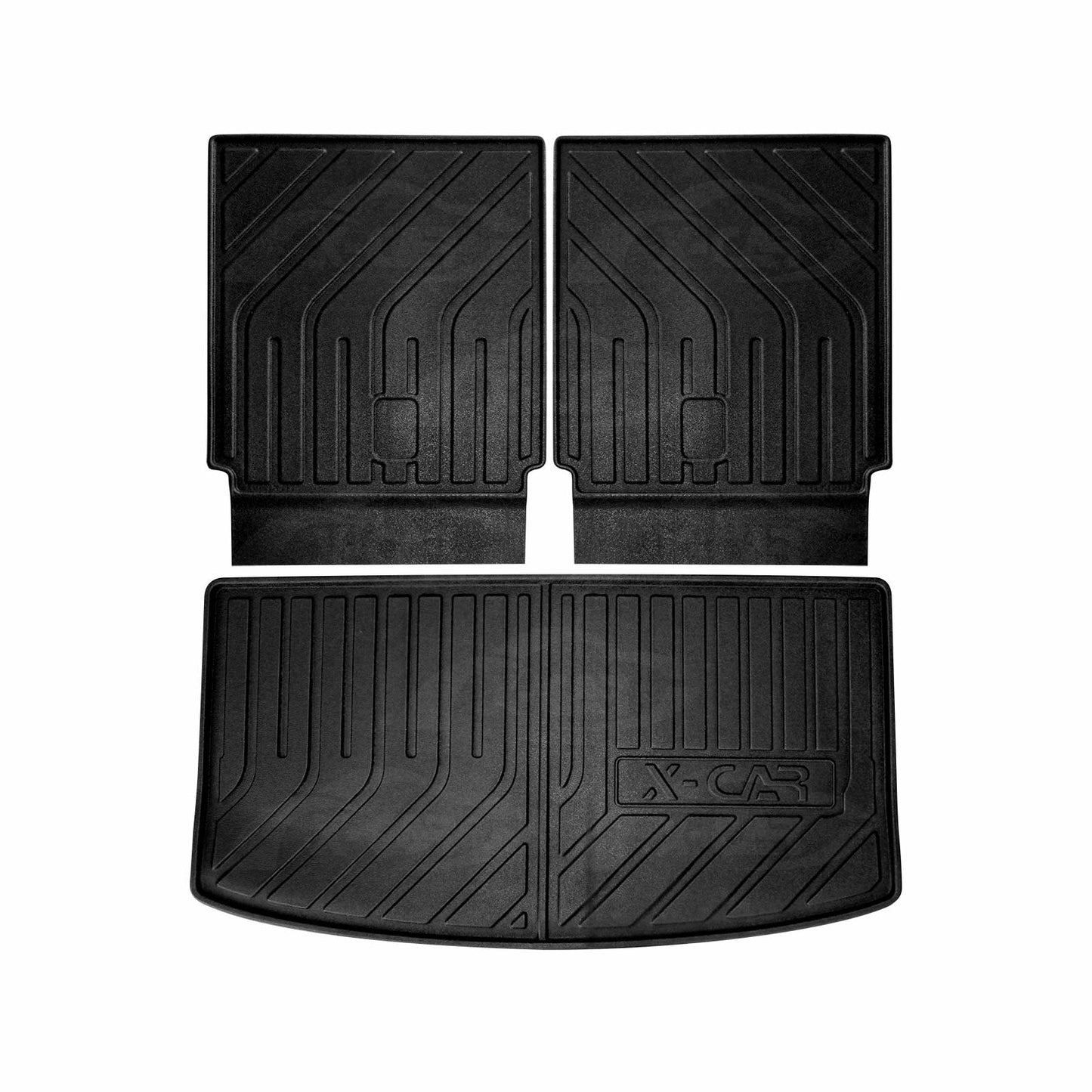 Rear Trunk Boot Liners for Tesla Model Y L 6-Seat 2026-Onwards All Weather Heavy Duty Cargo Mat Car Luggage Tray Accessories