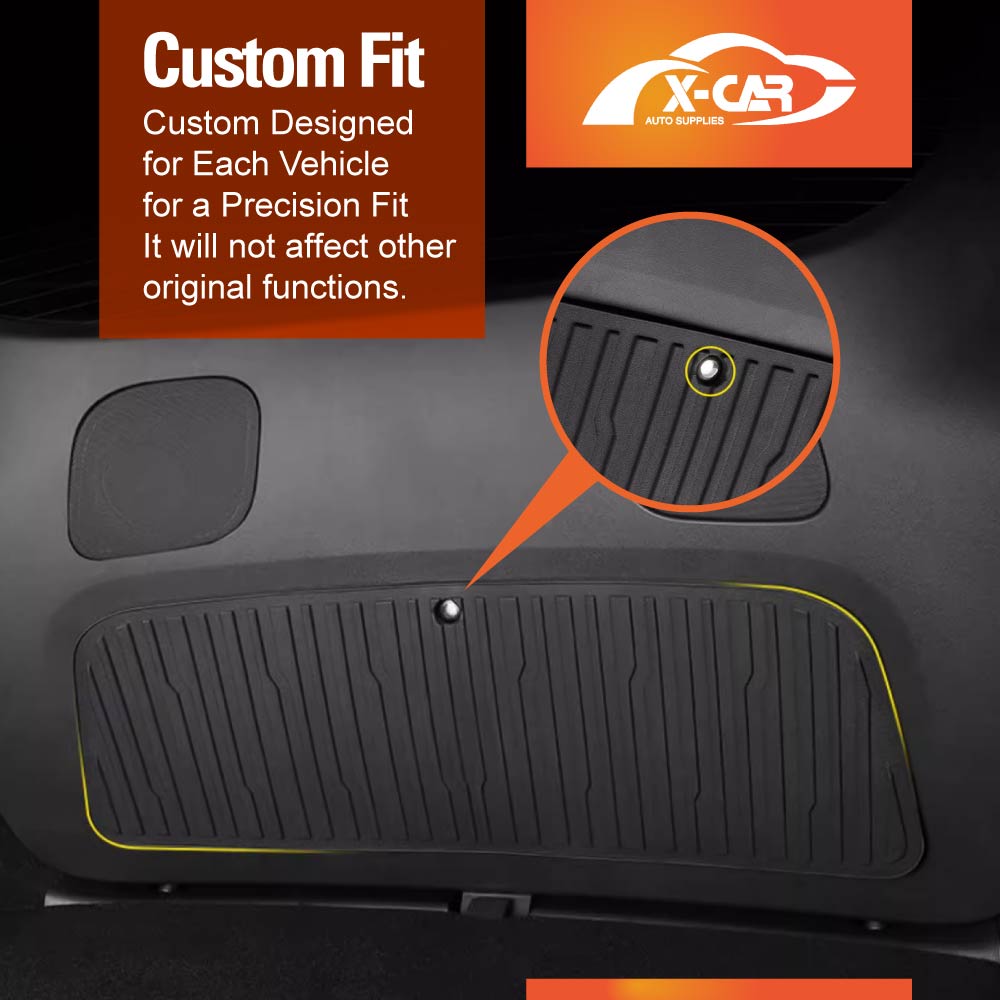 Trunk Tailgate Protector Mat Pad for Tesla Model Y 2021-2025 Interior Door Protective Cover Accessories