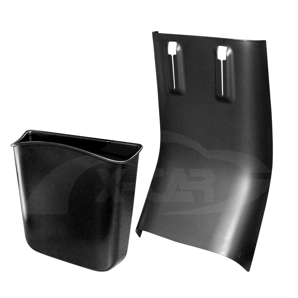 Rear Air Vent Storage Box with Removable Kick Panel for Tesla Model Y 2022-2025 Premium Stylish Upgrade Interior Organizer