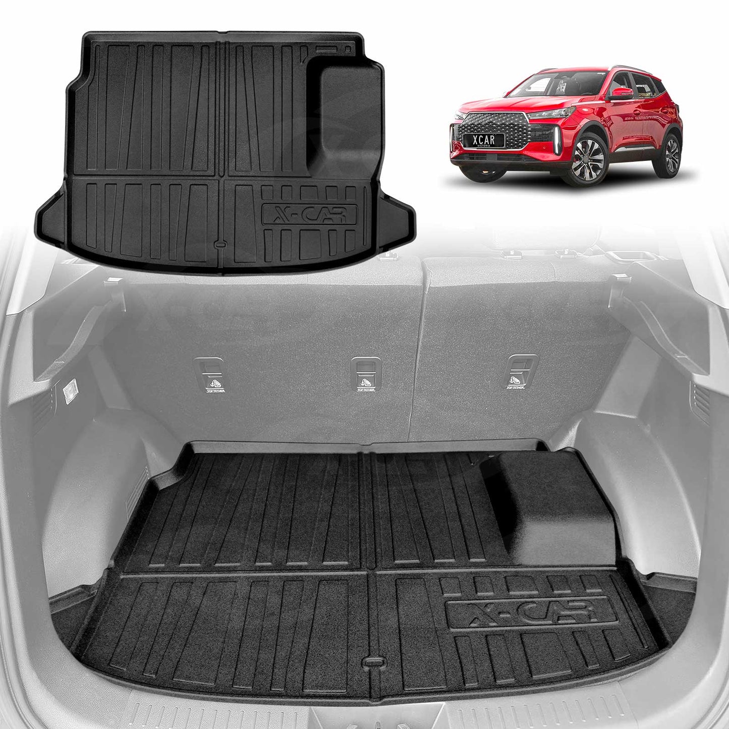 Boot Liner for Chery Tiggo 4 Hybrid 2025-Onwards All Weather Heavy Duty Cargo Trunk Mat Luggage Tray