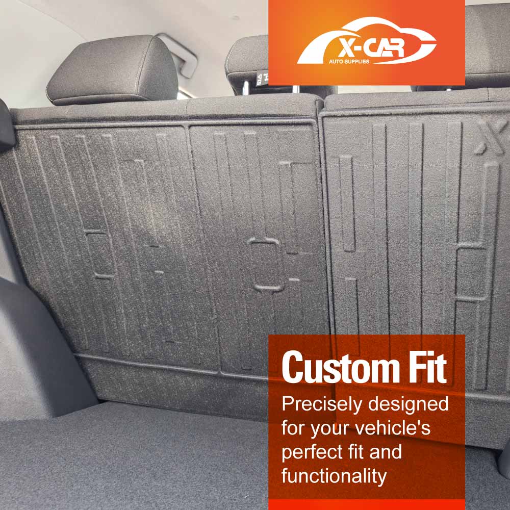 3D Floor Mats Boot Liner Set for Chery Tiggo 4 Hybrid 2025-Onwards All Weather Heavy Duty Cargo Kick Mats Back Seat Protector Cover