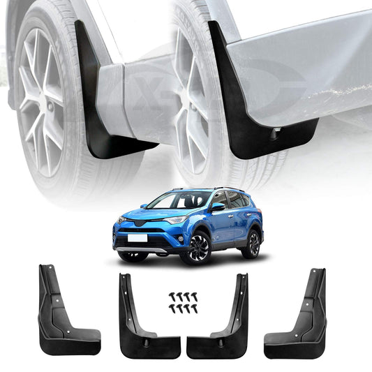 Mud Flaps Splash Guards for Toyota Rav4 RAV 4 2013-2018 Mudguard Fender Front and Rear Set of 4