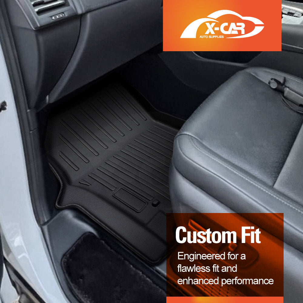 Front Rear Floor Mats for Toyota Alphard 2023-Onwards Heavy Duty All Weather Car Waterproof Interior Protection Liner
