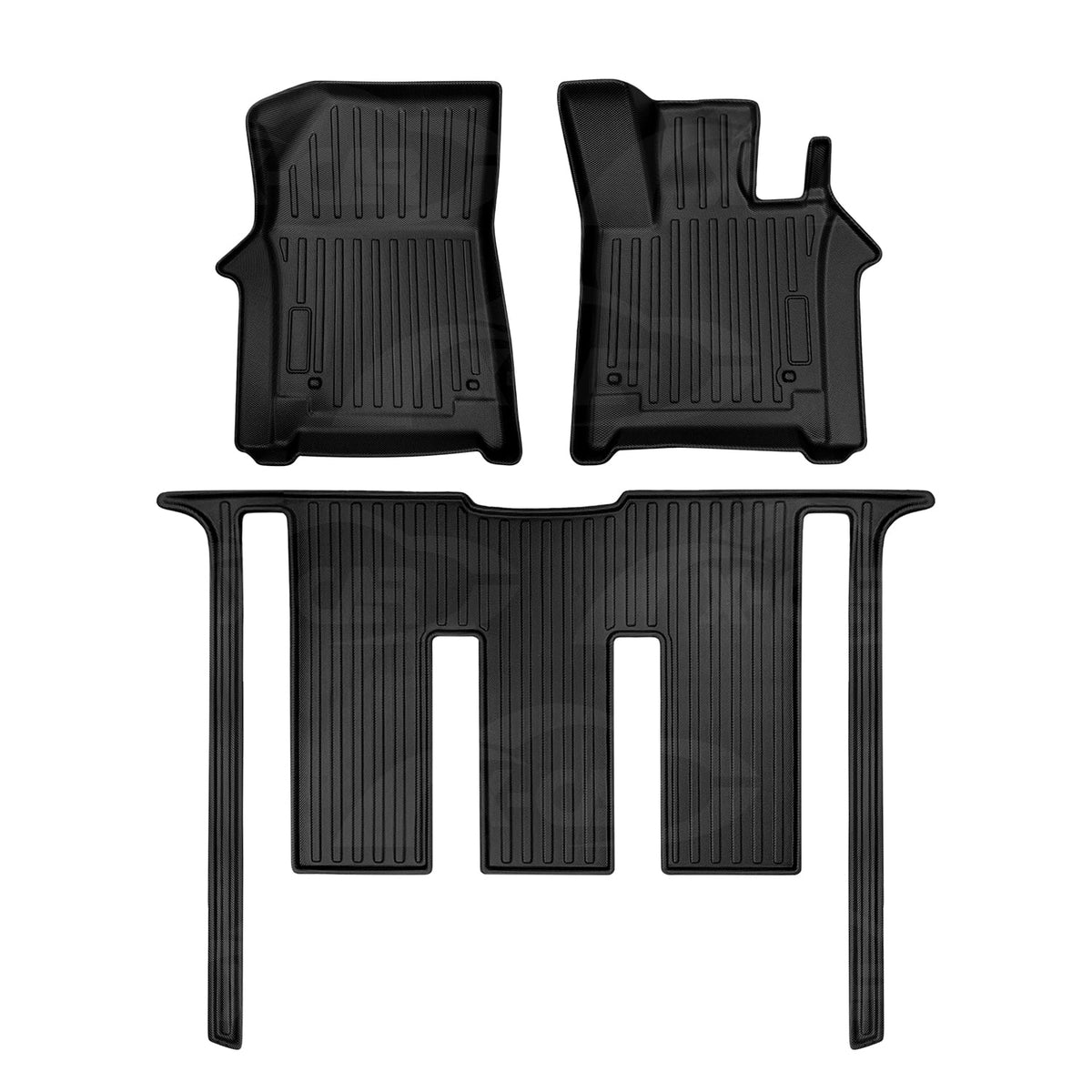 Front Rear Floor Mats for Toyota Alphard 2023-Onwards Heavy Duty All Weather Car Waterproof Interior Protection Liner
