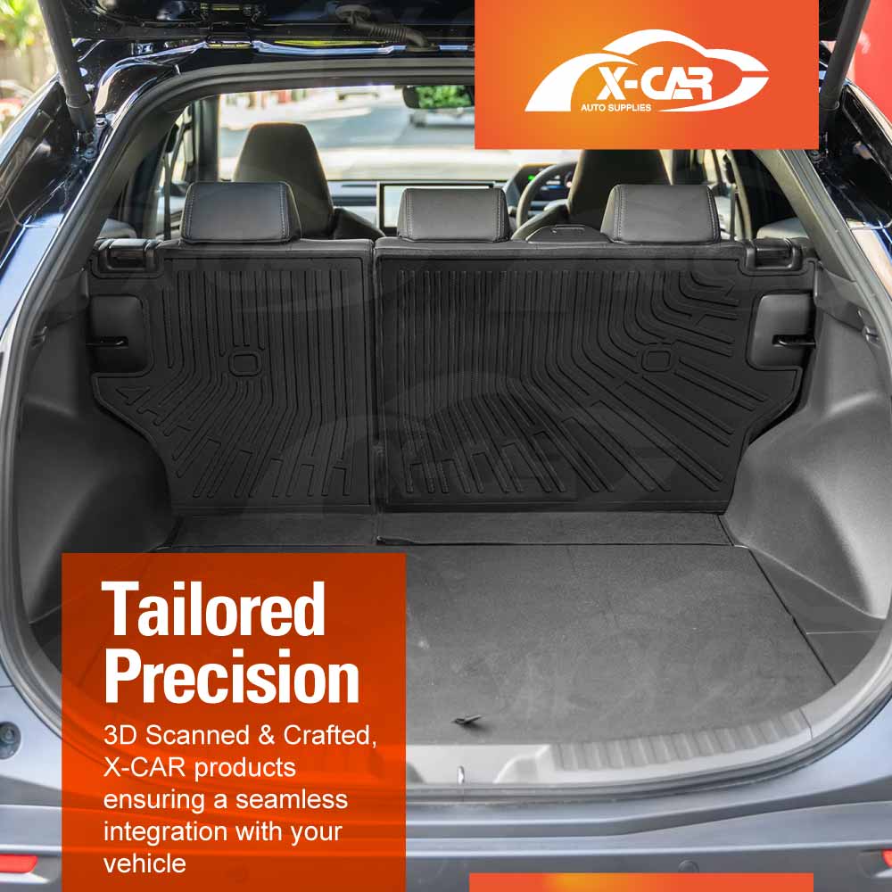 Back Seat Protector for Toyota bZ4X Auto 2WD 2023-Onwards All Weather Heavy Duty Car Seat Kick Mats Cover