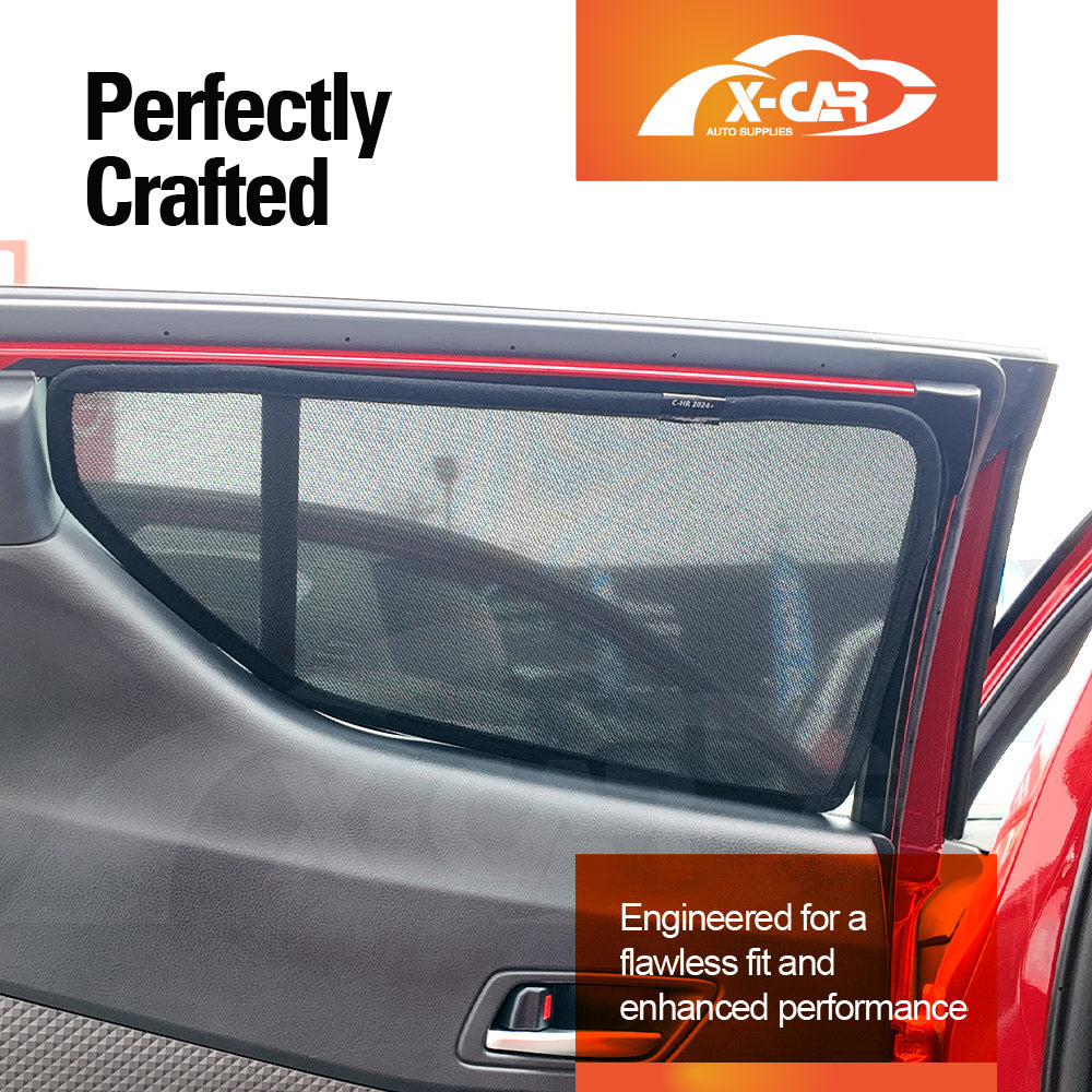 Window Sun Shades for Toyota CHR C-HR 2016-2023 Car UV Protection Windscreen Blind Mesh