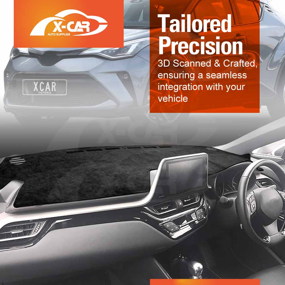 Dash Mat for Toyota CHR C-HR 2016-2023 Non-Slip Microfiber Pad Cover Interior Accessories