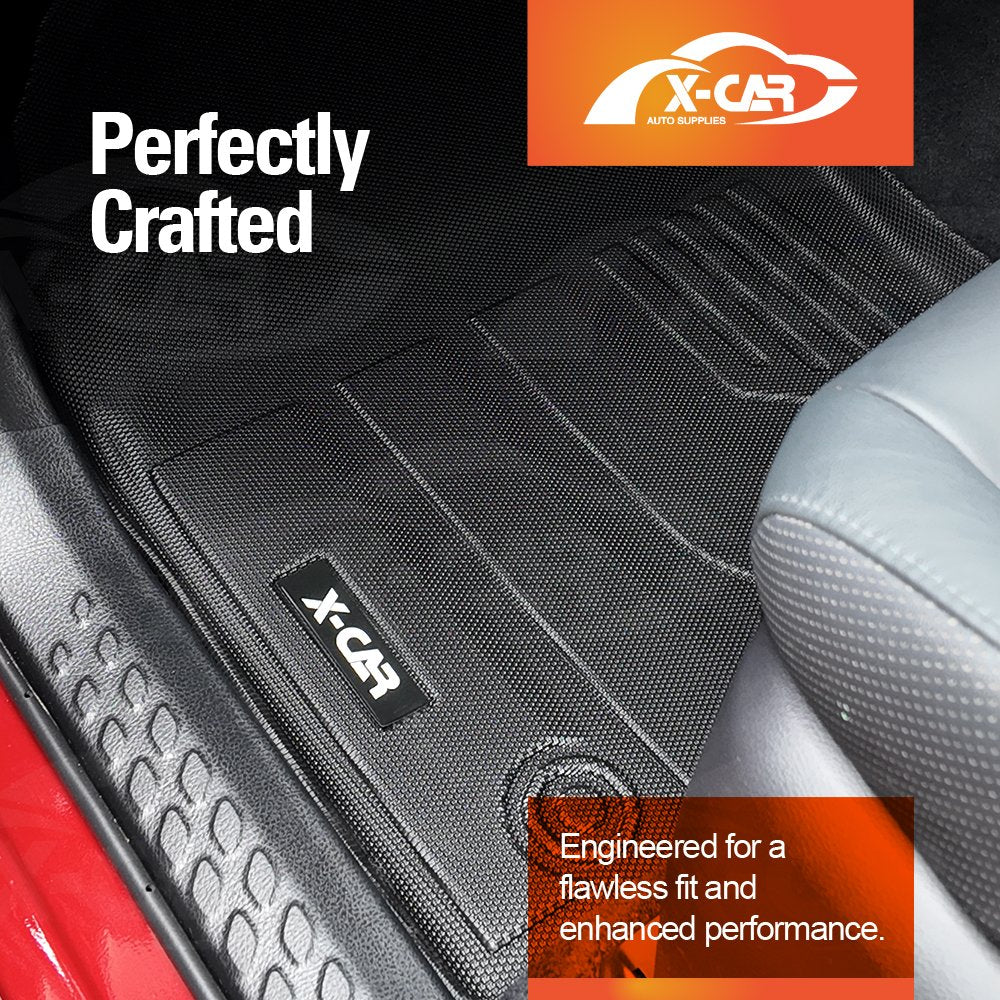 3D Floor Mats Boot Liner for Toyota C-HR CHR 2016-2023 All Weather Heavy Duty Cargo Car Trunk Luggage Tray