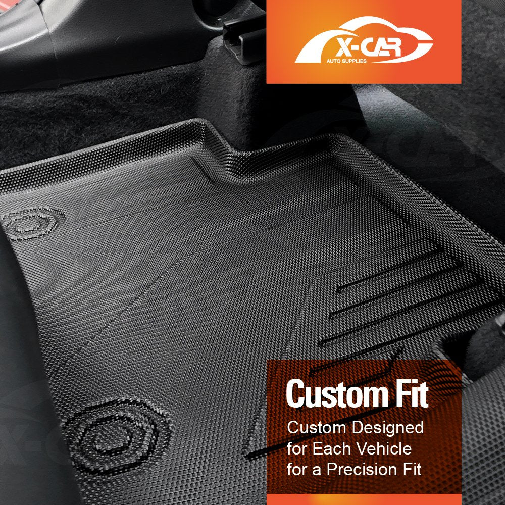 3D Floor Mats Boot Liner for Toyota C-HR CHR 2016-2023 All Weather Heavy Duty Cargo Car Trunk Luggage Tray