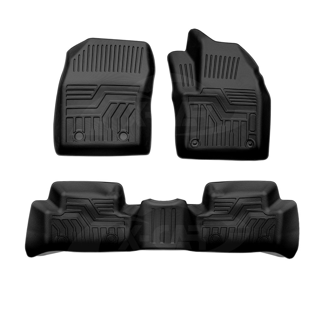 3D Floor Mats for Toyota C-HR CHR 2016-2023 Heavy Duty All Weather Car Mats Carpet Liner Set