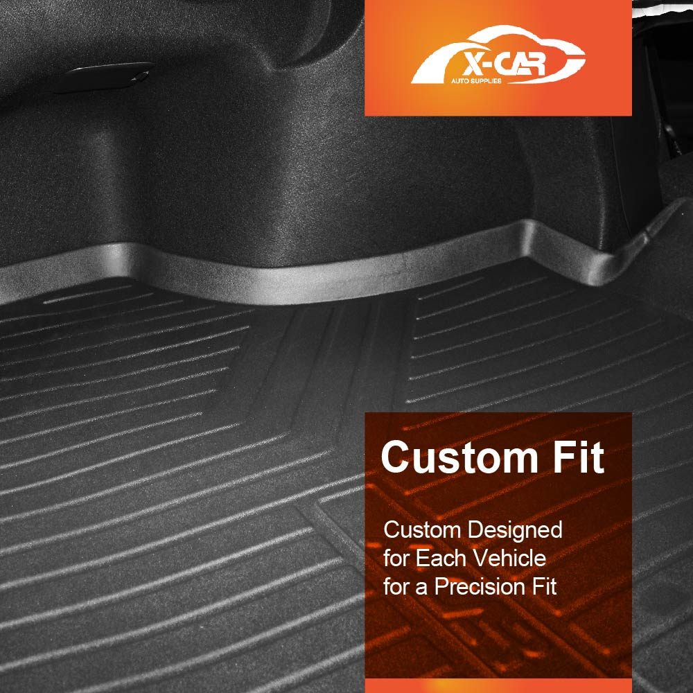 3D Floor Mats Boot Liner for Toyota Camry 2018-Onwards All Weather Heavy Duty Cargo Car Trunk Luggage Tray