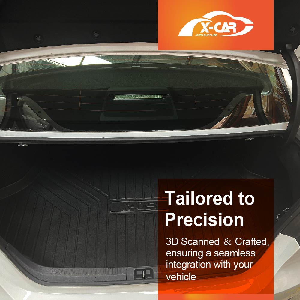 Boot Liner for Toyota Camry 2018-Onwards Heavy Duty All Weather Cargo Trunk Cover Mat Luggage Tray