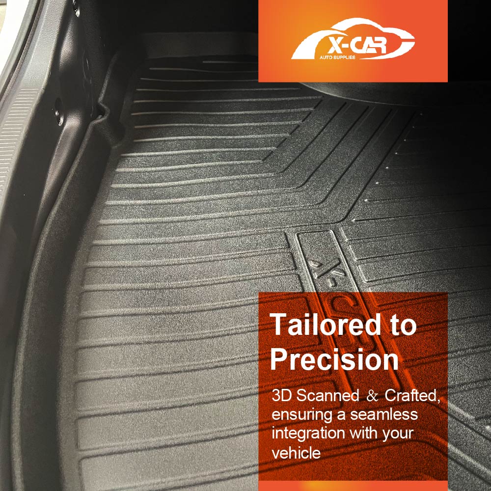 Boot Liner for Toyota Camry 2018-Onwards Heavy Duty All Weather Cargo Trunk Cover Mat Luggage Tray