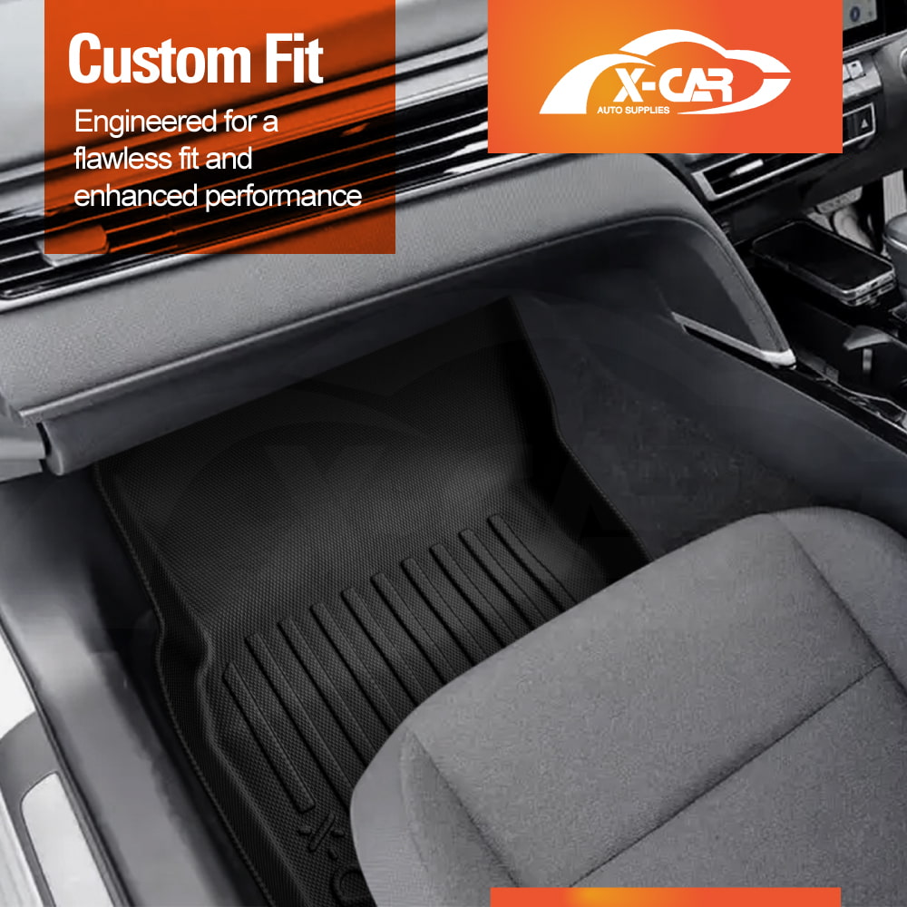 3D Floor Mats for Toyota Camry XV80 2024-Onwards Heavy Duty All Weather Car Waterproof Interior Protection Liner Set