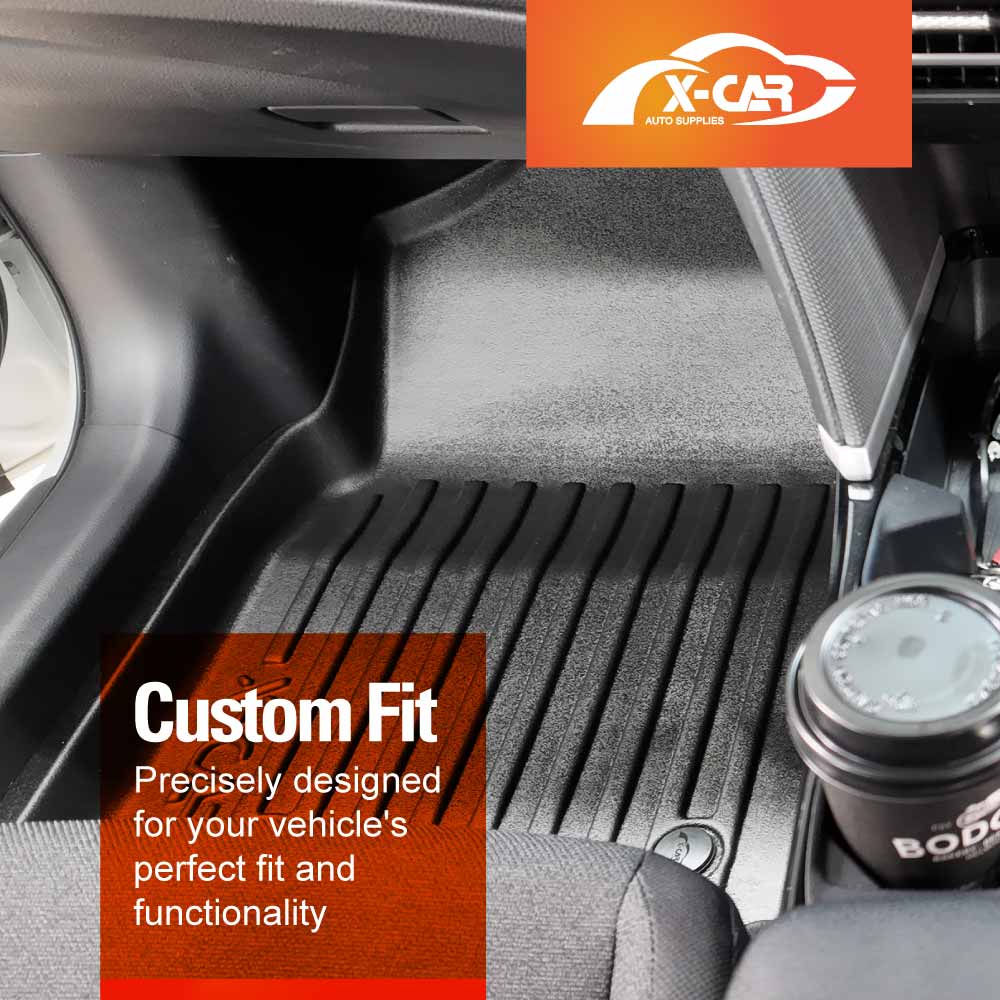 3D Floor Mats for Toyota Camry XV80 2024-Onwards Heavy Duty All Weather Car Waterproof Interior Protection Liner Set