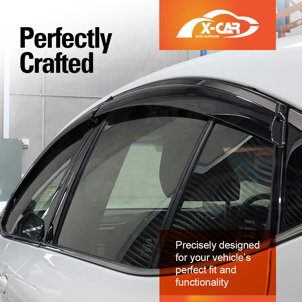 Weathershields for Toyota Camry 2018-2024 Car Weather Shields Wind Deflectors Window Sun Visor