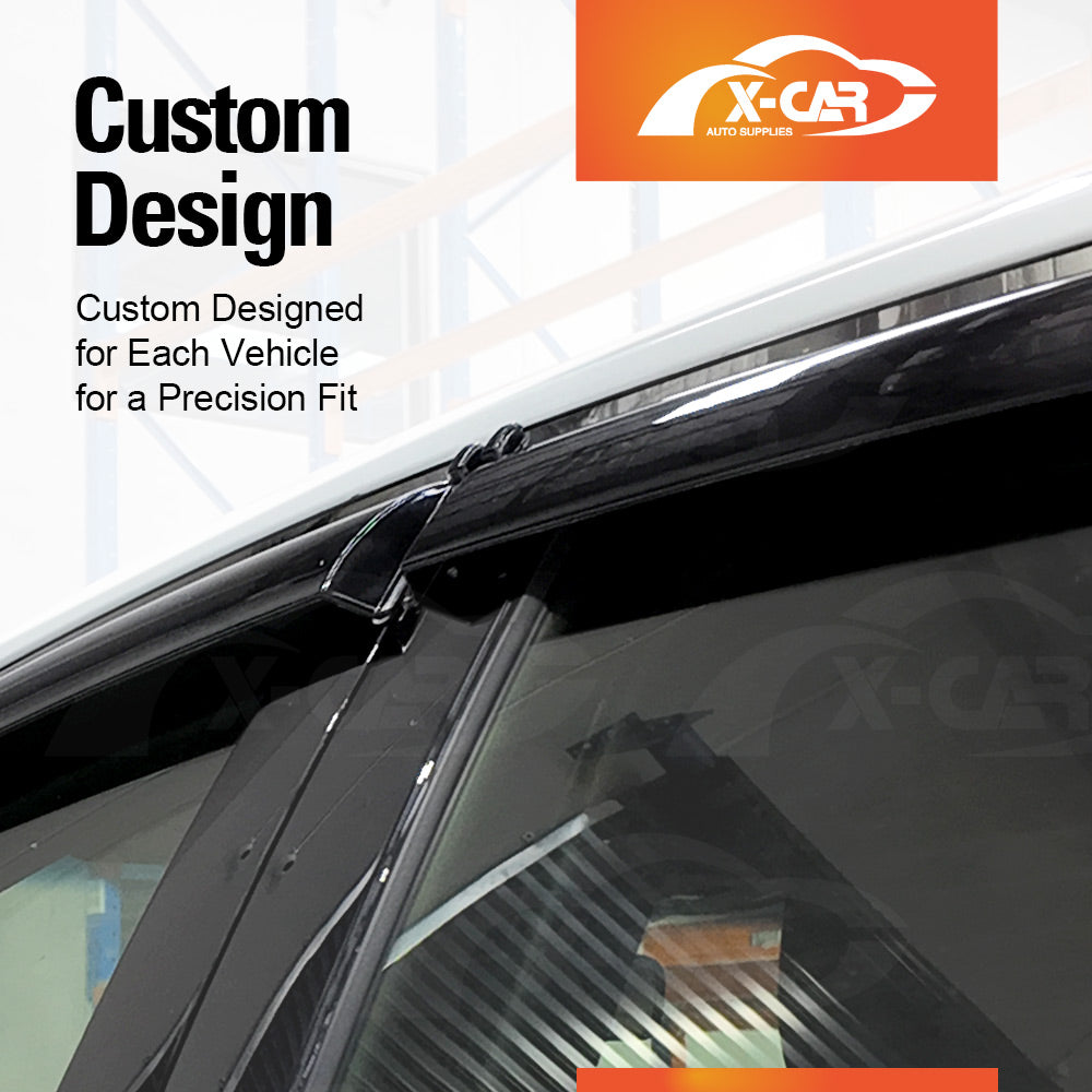 Weathershields for Toyota Camry 2018-2024 Car Weather Shields Wind Deflectors Window Sun Visor