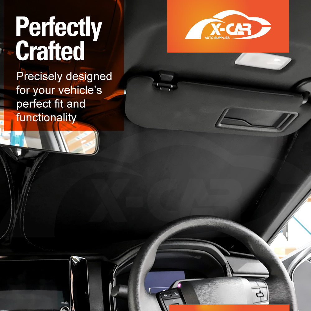 WindScreen Sun Shade for Toyota Camry XV80 2024-Onwards Blocks UV Rays Foldable Custom Wind Screen Sun Visor Protector
