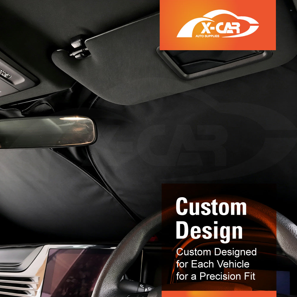 WindScreen Sun Shade for Toyota Camry XV80 2024-Onwards Blocks UV Rays Foldable Custom Wind Screen Sun Visor Protector