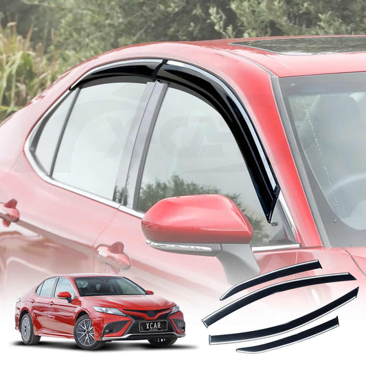 Weathershields for Toyota Camry 2018-2024 Car Weather Shields Wind Deflectors Window Sun Visor