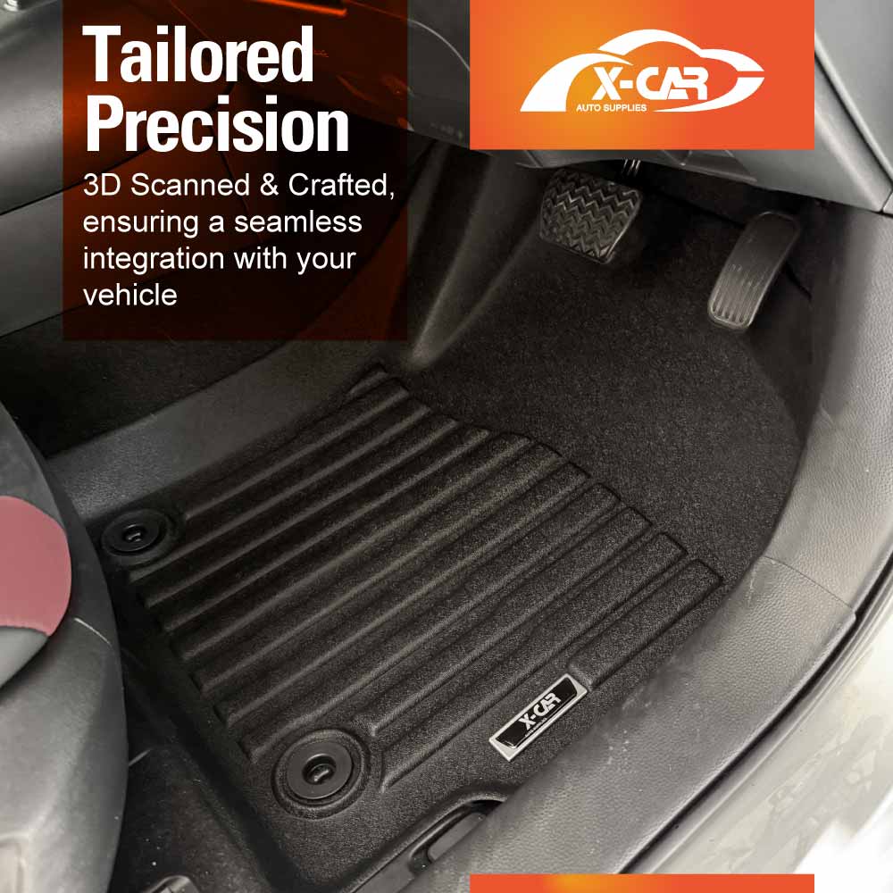 3D Floor Mats Boot Liner for Toyota Corolla Sedan 2019-Onwards All Weather Heavy Duty Cargo Car Trunk Luggage Tray