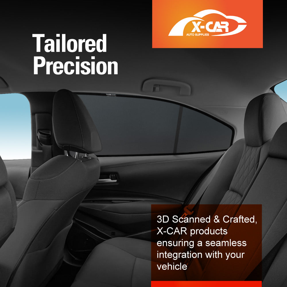 Rear Window Sun Shade for Toyota Corolla Sedan 2019-Onwards UV Protection Car Sunshade Blind Mesh